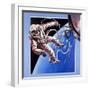 Space-Walk, from 'Famous Firsts'-Wilf Hardy-Framed Giclee Print