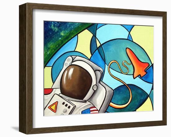 Space Walk-Cindy Thornton-Framed Art Print