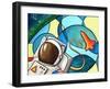 Space Walk-Cindy Thornton-Framed Art Print