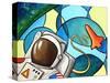 Space Walk-Cindy Thornton-Stretched Canvas