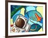 Space Walk-Cindy Thornton-Framed Art Print