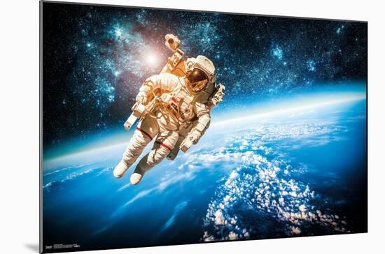 Space Walk-Trends International-Mounted Poster