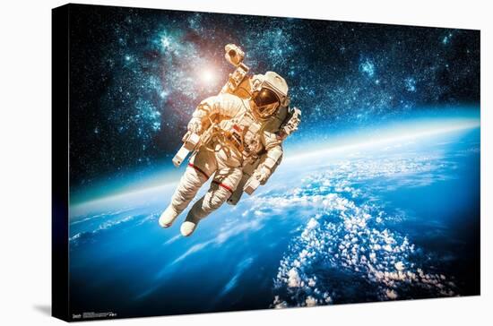 Space Walk-Trends International-Stretched Canvas