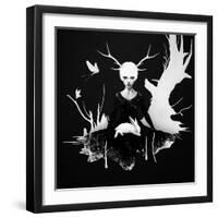 Space Within-Ruben Ireland-Framed Art Print