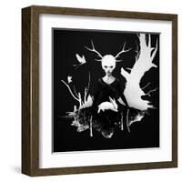 Space Within-Ruben Ireland-Framed Art Print