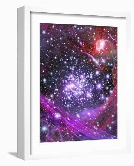 Space-null-Framed Photographic Print