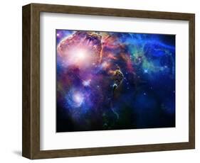 Space-rolffimages-Framed Art Print