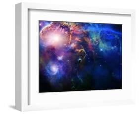 Space-rolffimages-Framed Art Print