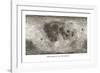 Spacecraft on the Moon, Lunar Map-Detlev Van Ravenswaay-Framed Photographic Print