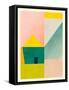 Spaces 3 Haus-Ana Rut Bre-Framed Stretched Canvas