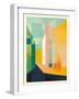 Spaces 3 Town-Ana Rut Bre-Framed Giclee Print