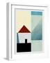 Spaces Bleu House-Ana Rut Bre-Framed Giclee Print