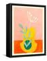 Spaces Fleur2-Ana Rut Bre-Framed Stretched Canvas