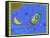 Spaceship-Viv Eisner-Framed Stretched Canvas