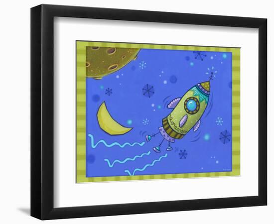 Spaceship-Viv Eisner-Framed Art Print