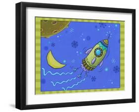 Spaceship-Viv Eisner-Framed Art Print