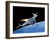 SpaceShipOne, Artwork-Henning Dalhoff-Framed Premium Photographic Print