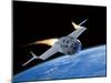 SpaceShipOne, Artwork-Henning Dalhoff-Mounted Premium Photographic Print