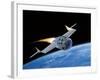 SpaceShipOne, Artwork-Henning Dalhoff-Framed Photographic Print