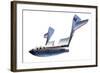 SpaceShipOne Re-entry, Artwork-Detlev Van Ravenswaay-Framed Premium Photographic Print