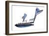 SpaceShipOne Re-entry, Artwork-Detlev Van Ravenswaay-Framed Photographic Print