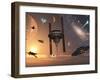 Spaceships Used by Different Alien Races are Scattered Throughout the Galaxy-Stocktrek Images-Framed Photographic Print