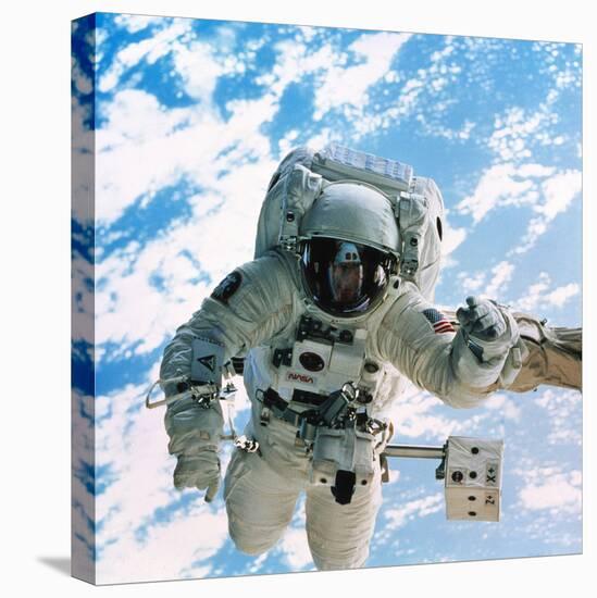 Spacewalk During Shuttle Mission STS-69-null-Stretched Canvas