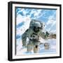 Spacewalk During Shuttle Mission STS-69-null-Framed Premium Photographic Print