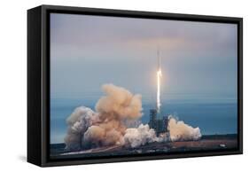 Spacex Crs-10 Launch-null-Framed Stretched Canvas