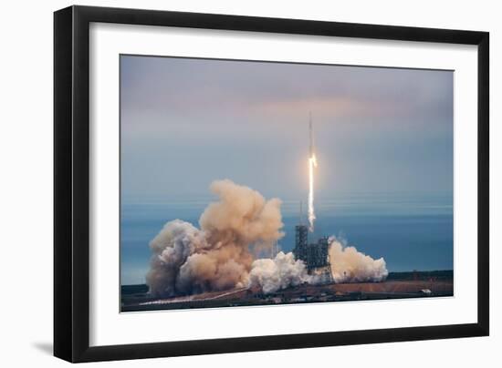 Spacex Crs-10 Launch-null-Framed Premium Photographic Print