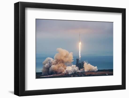 Spacex Crs-10 Launch-null-Framed Photographic Print