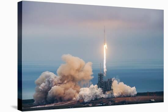 Spacex Crs-10 Launch-null-Stretched Canvas