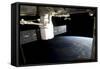 Spacex Dragon During its Docking with the International Space Station-null-Framed Stretched Canvas