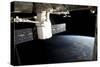 Spacex Dragon During its Docking with the International Space Station-null-Stretched Canvas