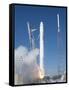 Spacex?S Falcon 9 Rocket and Dragon Spacecraft Lift Off from Cape Canaveral Air Force Station-null-Framed Stretched Canvas