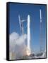 Spacex?S Falcon 9 Rocket and Dragon Spacecraft Lift Off from Cape Canaveral Air Force Station-null-Framed Stretched Canvas