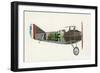 Spad S XIII-English School-Framed Giclee Print