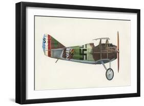 Spad S XIII-English School-Framed Giclee Print