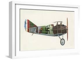 Spad S XIII-English School-Framed Giclee Print