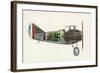 Spad S XIII-English School-Framed Giclee Print