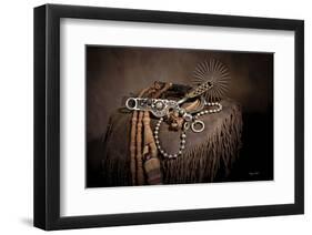 Spade and Spur-Barry Hart-Framed Art Print