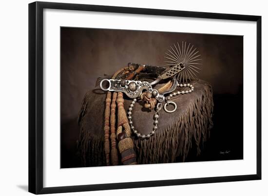 Spade and Spur-Barry Hart-Framed Art Print