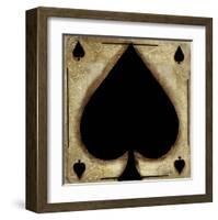 Spades-Celeste Peters-Framed Art Print