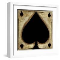 Spades-Celeste Peters-Framed Art Print