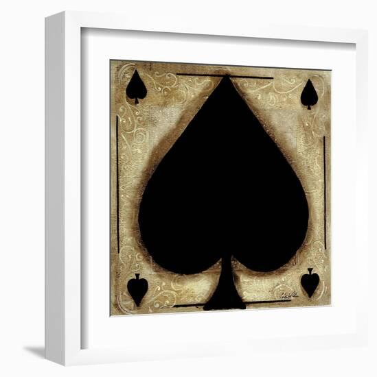 Spades-Celeste Peters-Framed Art Print