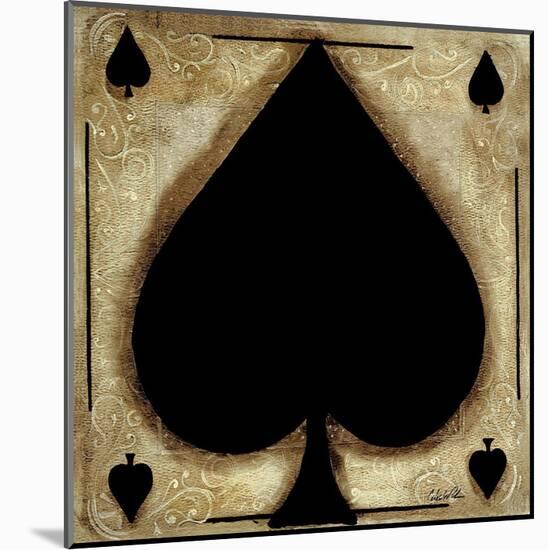 Spades-Celeste Peters-Mounted Art Print