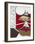 Spaghetti and Meatballs-Terri Burris-Framed Art Print