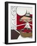 Spaghetti and Meatballs-Terri Burris-Framed Art Print