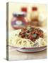 Spaghetti Bolognese-Sam Stowell-Stretched Canvas