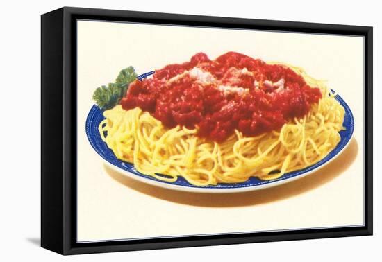 Spaghetti Bolognese-null-Framed Stretched Canvas